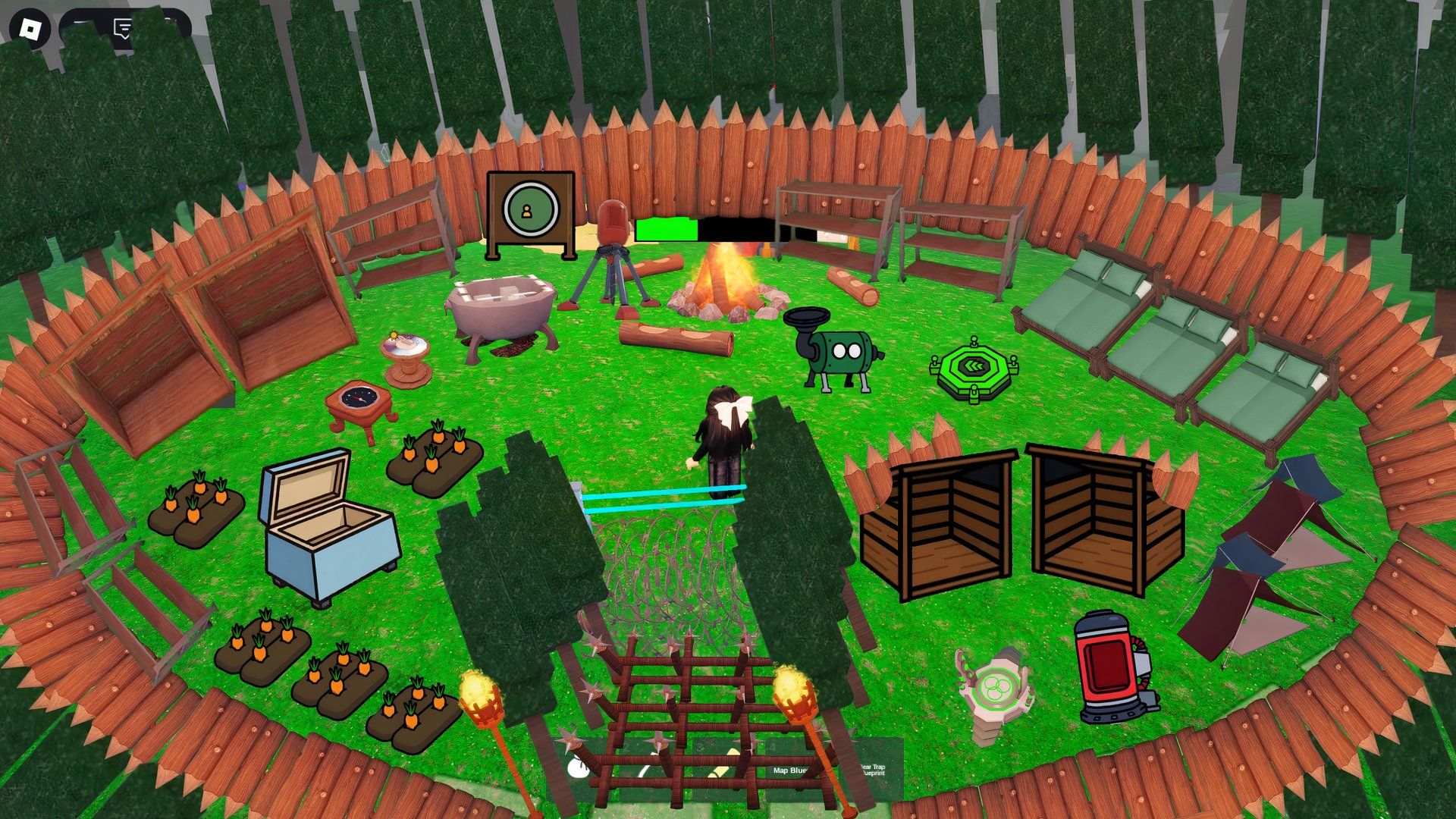 База с тяжёлыми стенами